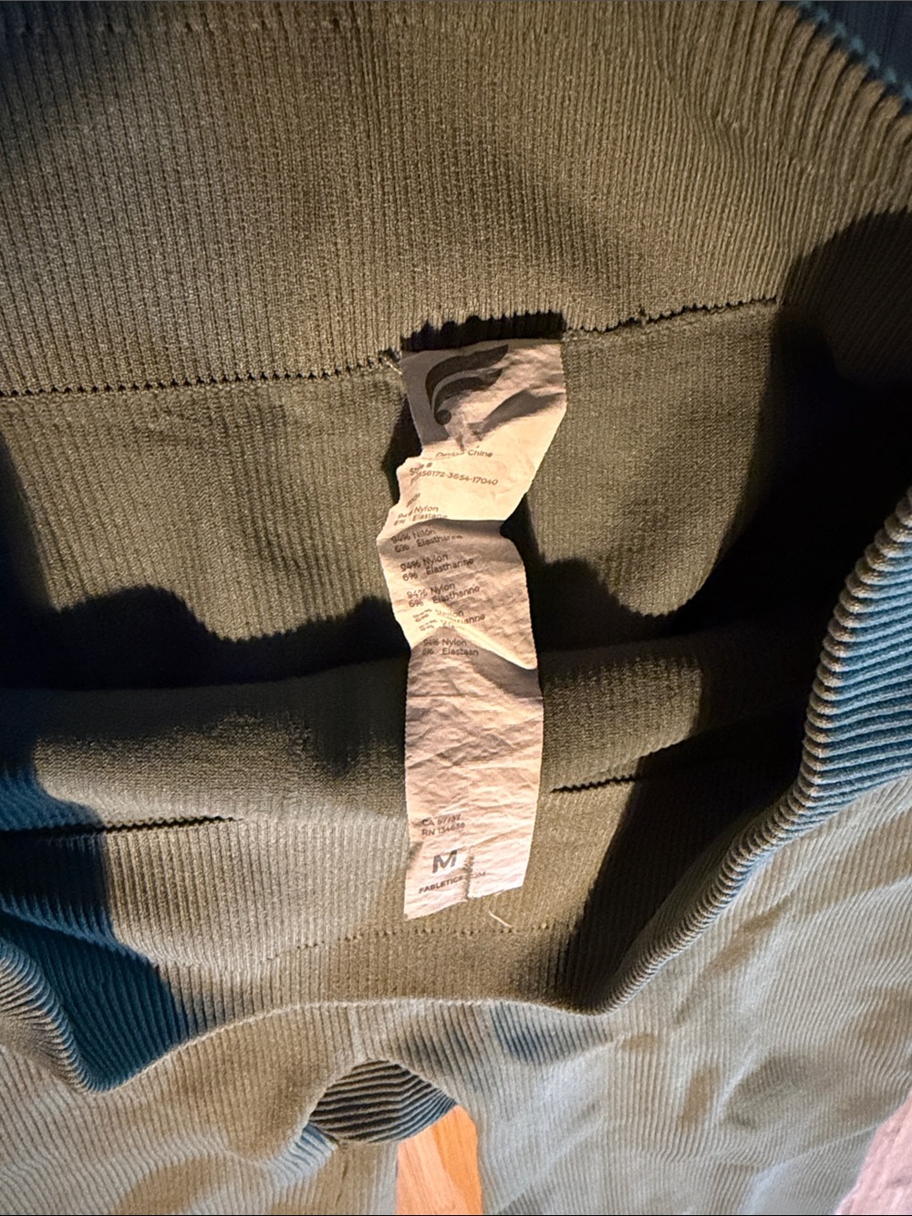 Fabletics Ribbed Flare Leggings - Picture 4 of 5